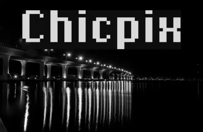 Chicpix Font examples