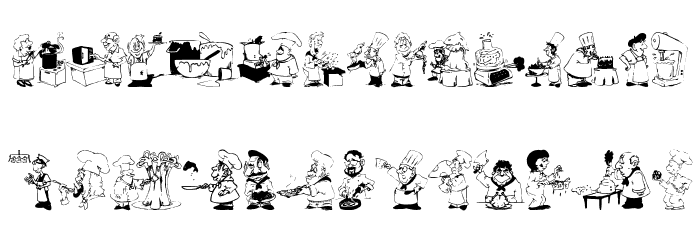 ChiefCook Font LOWERCASE
