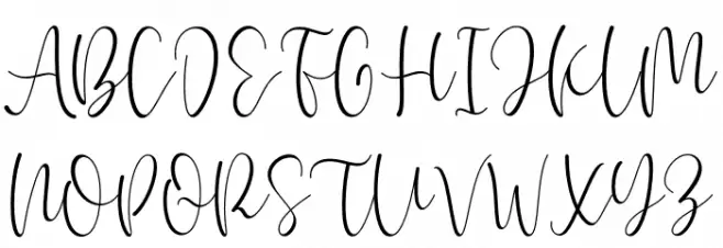 Chiesty Schriftart Groß