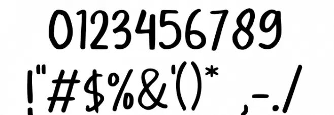 Chifully Font OTHER CHARS