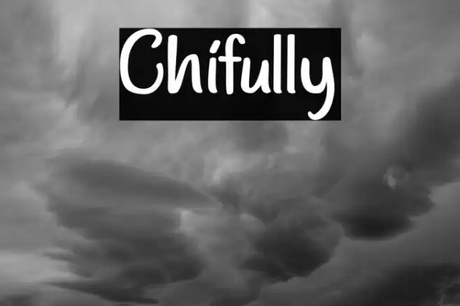 Chifully Font examples