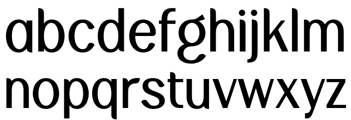 Chigen Font Litere mici