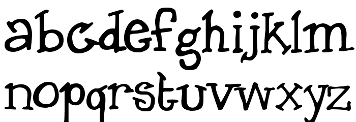 Chigger Font LOWERCASE