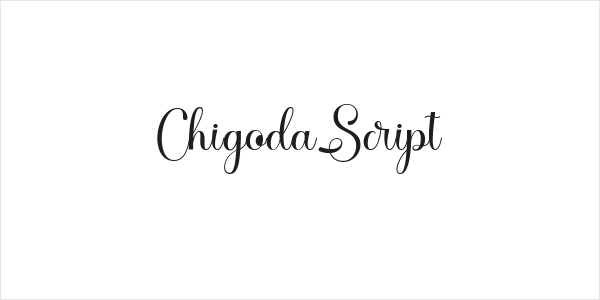 ChigodaScript Logo