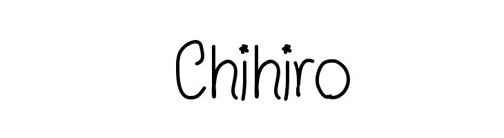 Chihiro Font