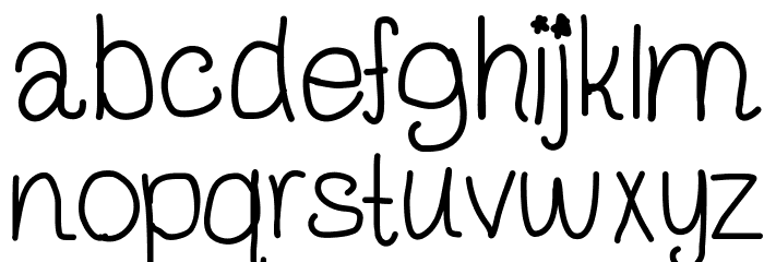 Chihiro Font LOWERCASE