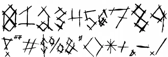 Chiken Skratch Font OTHER CHARS