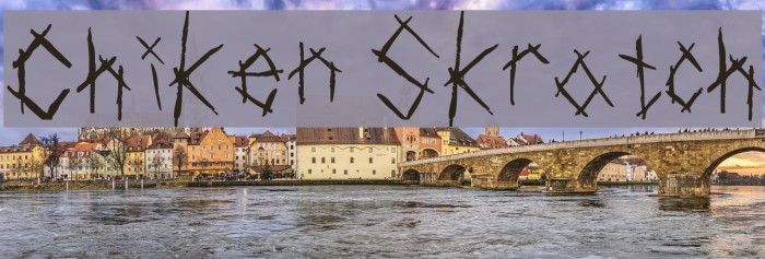 Chiken Skratch Font examples