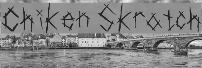 Chiken Skratch Font examples