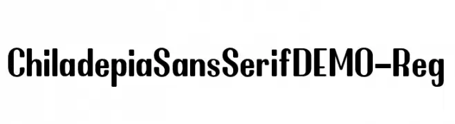 ChiladepiaSansSerifDEMO-Reg  Fuentes Gratis Descargar