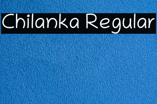Chilanka Regular Example 1
