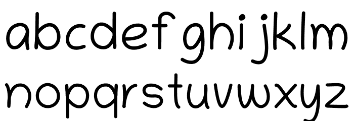 Chilanka Regular Font LOWERCASE