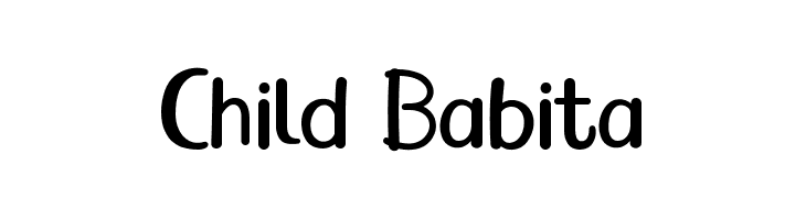Child Babita  les polices de caractères gratuit tlcharger
