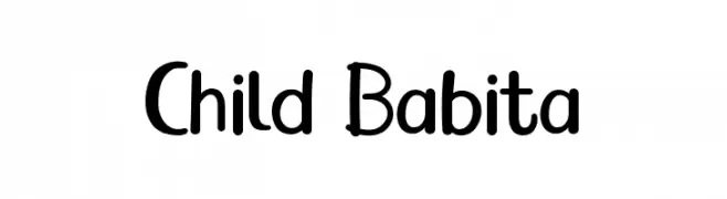 Child Babita  免费字体下载