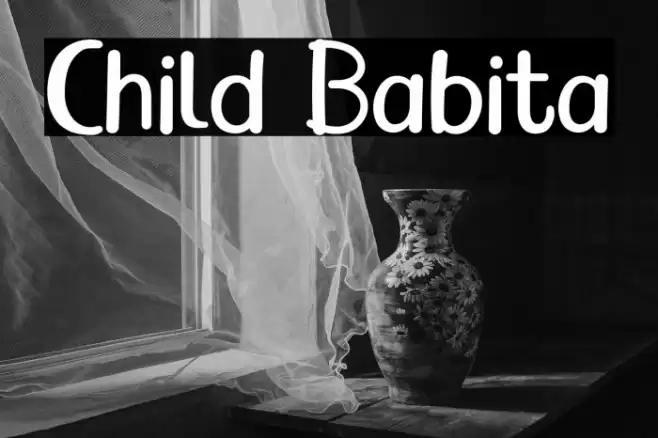 Child Babita Font examples
