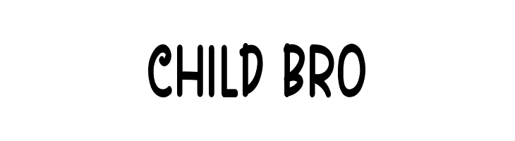 Child Bro  नि: शुल्क फ़ॉन्ट्स डाउनलोड