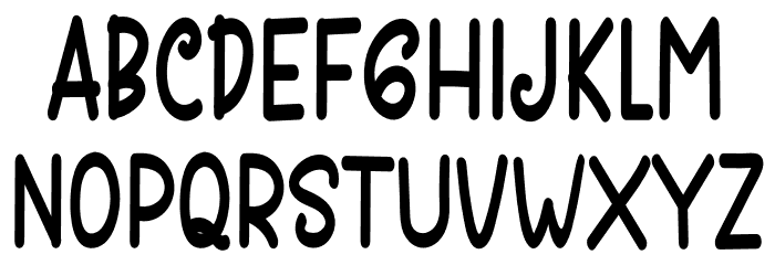 Child Bro Font LOWERCASE