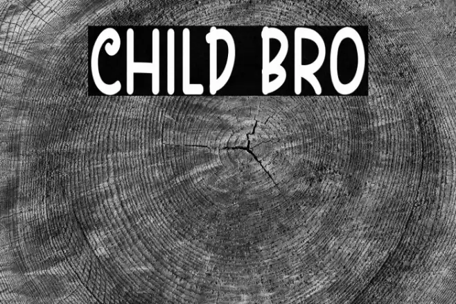 Child Bro Font examples