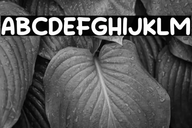 Child Chat Font examples