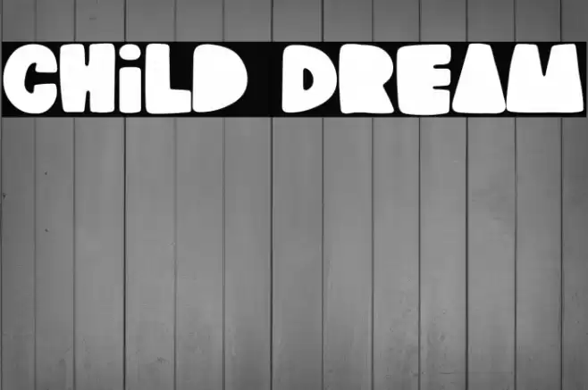 Child Dream Font examples