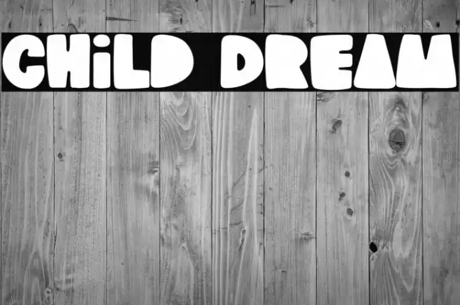 Child Dream Font examples