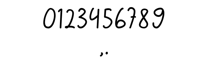 Child Happy Regular Font OTHER CHARS