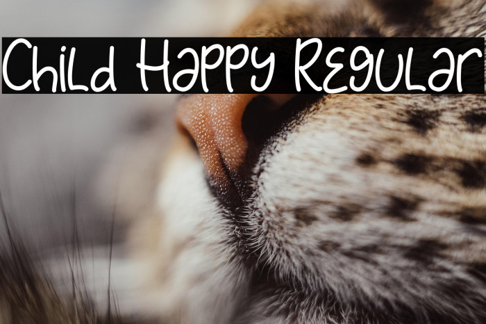 Child Happy Regular Example 3