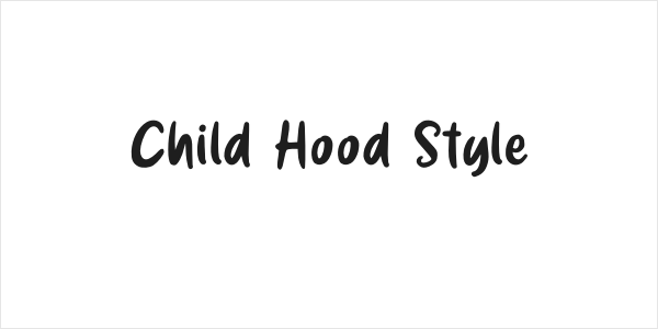 Child Hood Style Logo