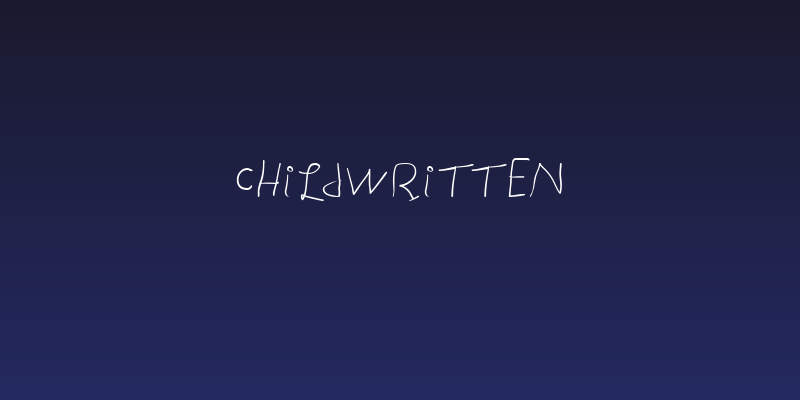 ChildWritten Social Header