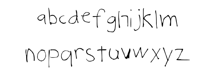 Child_Serial_Killer Medium フォント 小文字