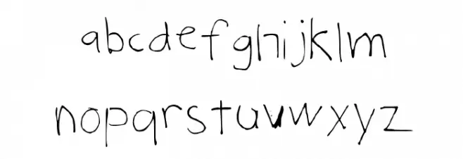 Child_Serial_Killer Medium フォント 小文字