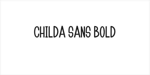 Childa Sans Bold Logo