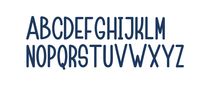Childa Sans Bold Lowercase