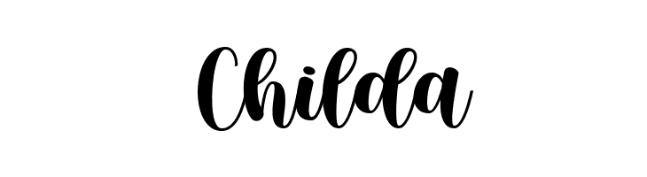 Childa  les polices de caractères gratuit tlcharger