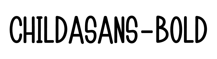 ChildaSans-Bold  font caratteri gratis