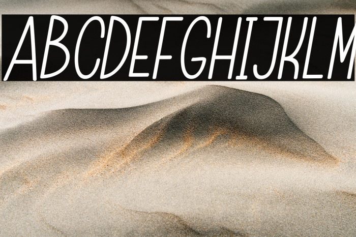 ChildaSans-Italic Example 1