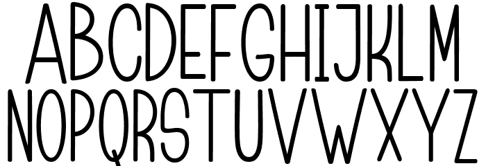 ChildaSans Font UPPERCASE
