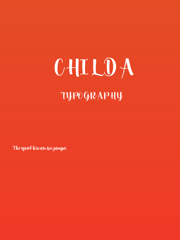 Childa Poster