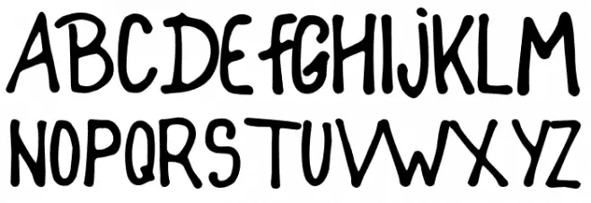 Childemperor Schriftart Groß