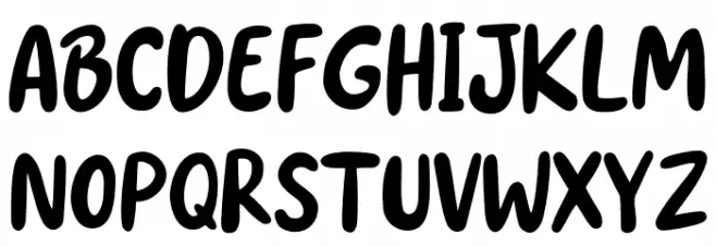Childgo-Regular Schriftart Groß