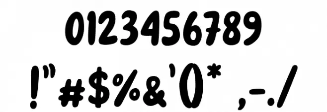 Childgo Font OTHER CHARS