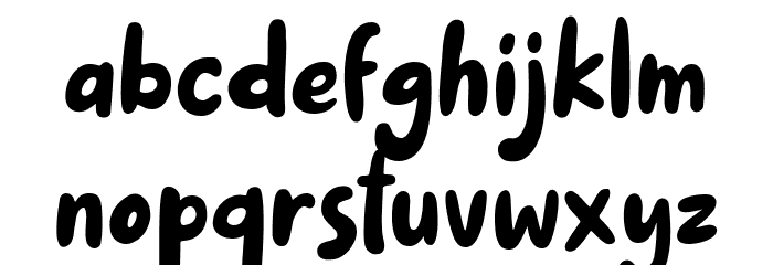 Childgo Font LOWERCASE