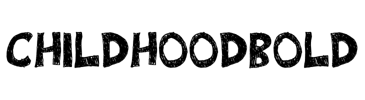 Childhood Bold  Скачать бесплатные шрифты