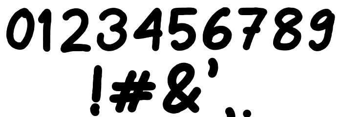 Childhood Memories Font OTHER CHARS