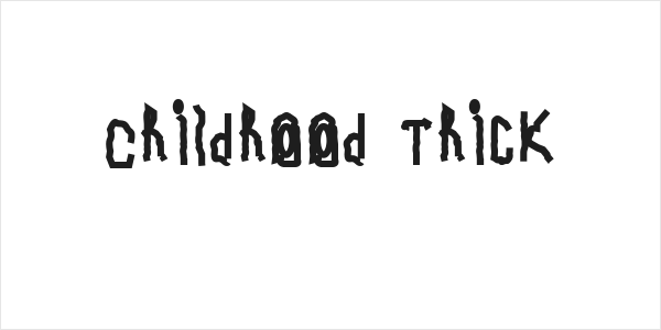 Childhood Thick Logo