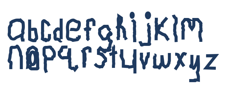 Childhood Thick Lowercase