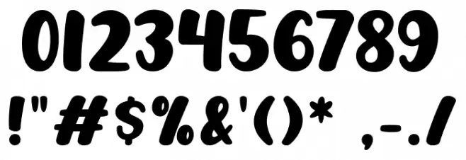 Childhood Font OTHER CHARS