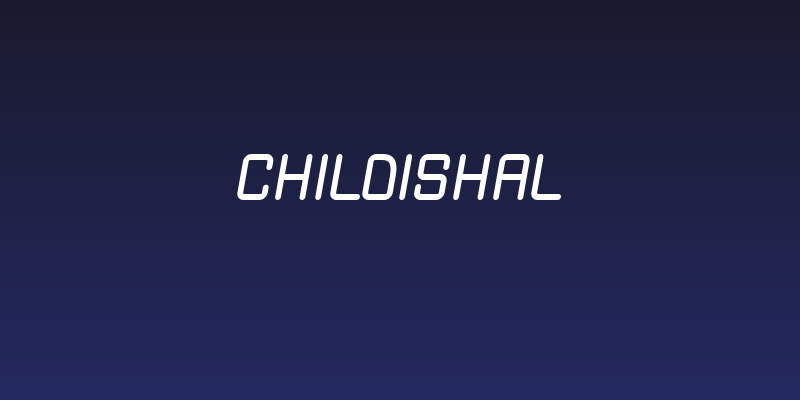 ChildishAL Social Header