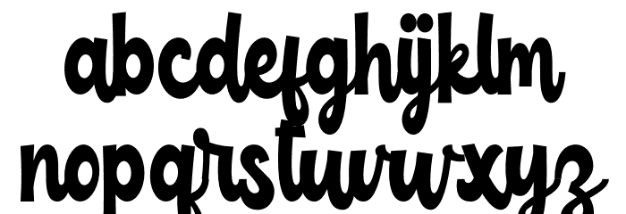 ChildishFree Font LOWERCASE