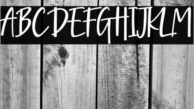 Childish Font examples